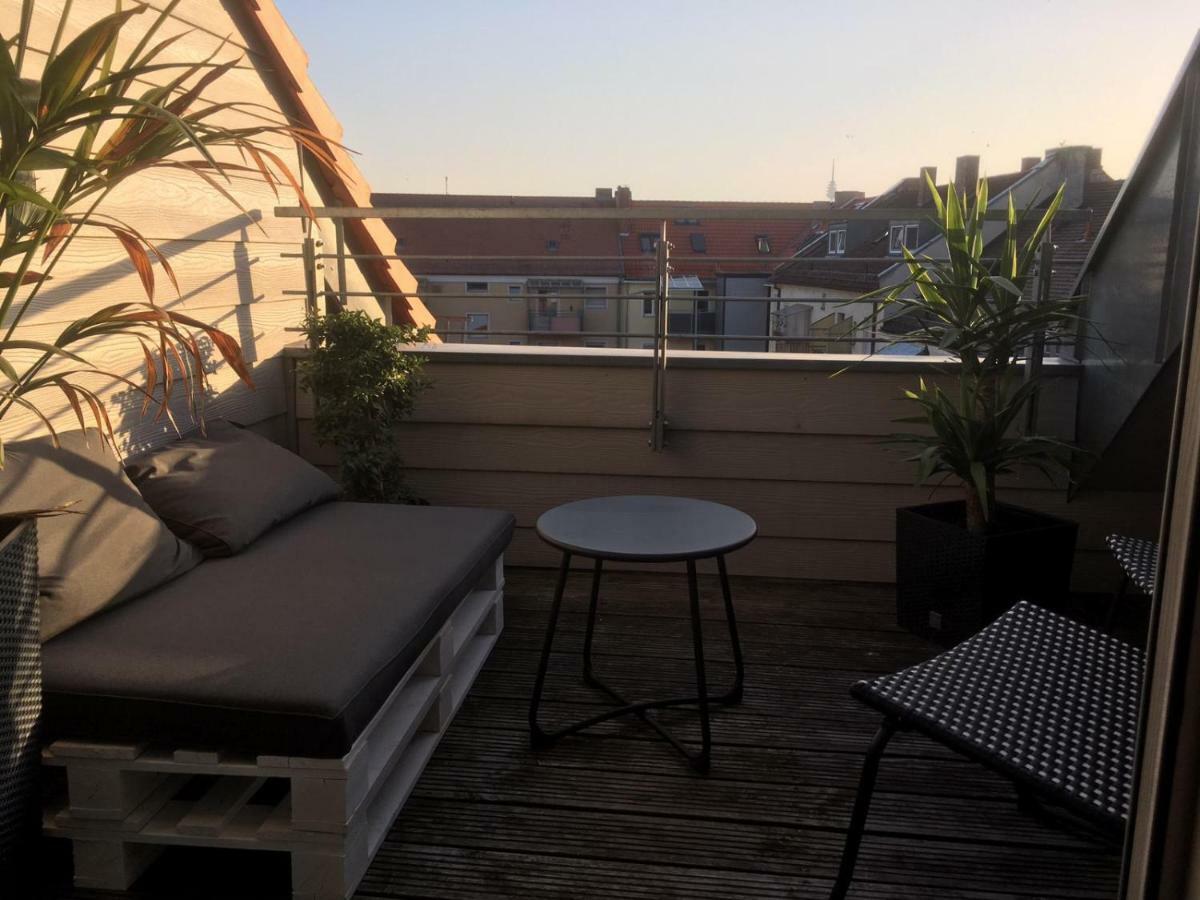 Fair Messe Rooftop Loft In Nuernberg Nuremberga Exterior foto